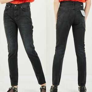 Boyish The Billy High Rise Skinny Jeans in Hustler Black NWT 27